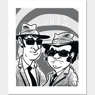 blues bros Posters and Art